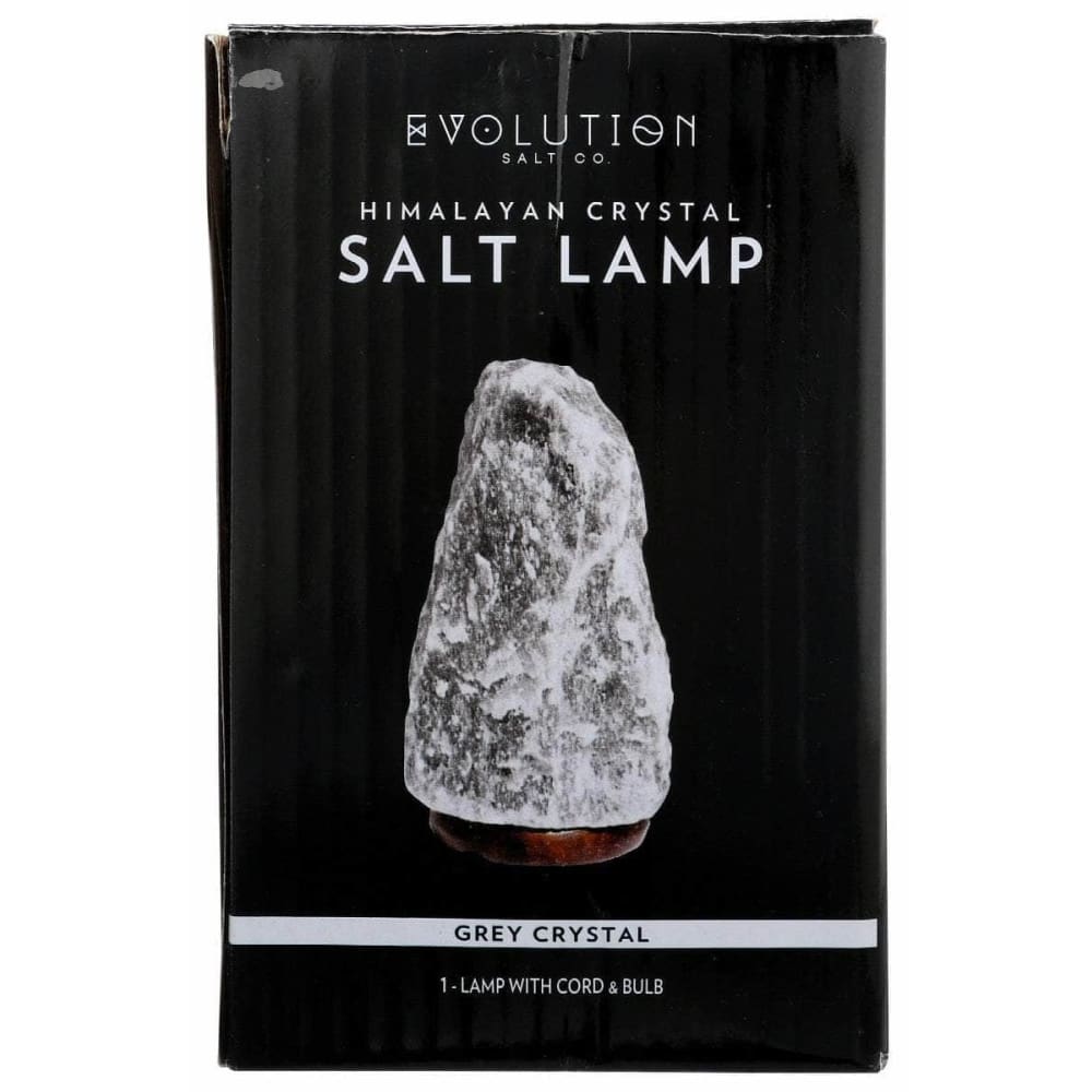 EVOLUTION SALT EVOLUTION SALT Lamp Salt Himalyan Grey, 6 lb