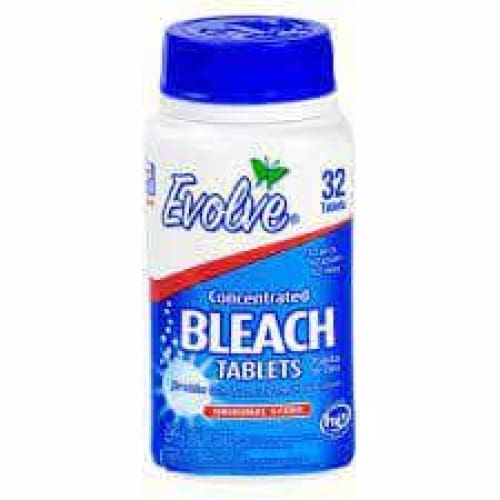 EVOLVE Home Products > Cleaning Supplies EVOLVE: Bleach Tablet Original, 32 tb