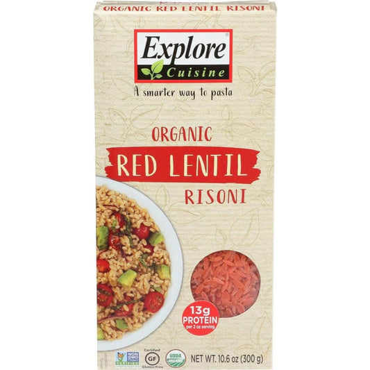 EXPLORE CUISINE EXPLORE CUISINE Organic Red Lentil Risoni, 10.6 oz