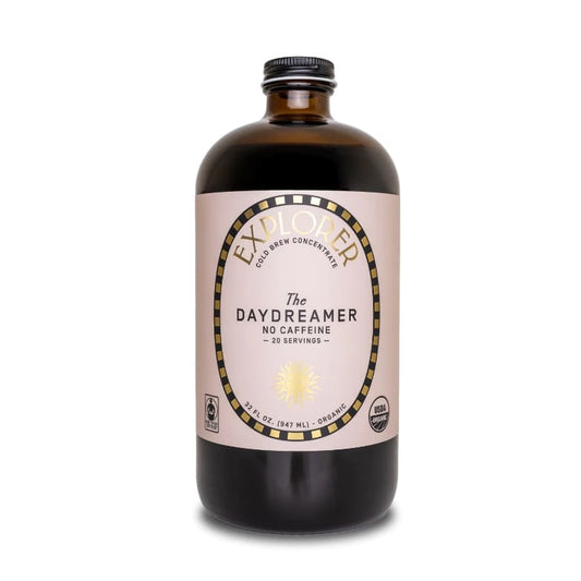 EXPLORER COLD BREW: The Daydreamer 99.9% Caffeine Free Cold Brew Coffee Concentrate 32 fo - Grocery > Beverages > Coffee Tea & Hot Cocoa -