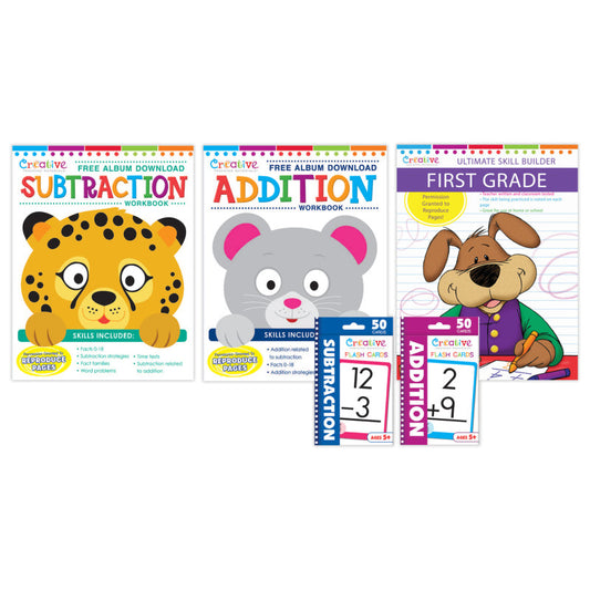 First Grade Skills Bundle (Pack of 6)