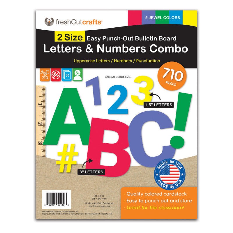 Jewel Multi Letters & Numbers