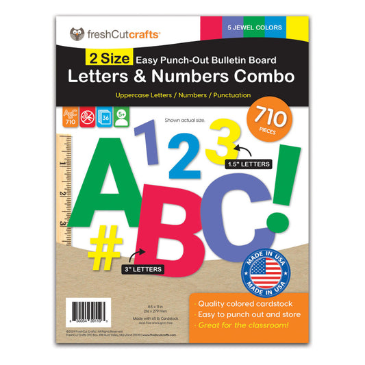 Jewel Multi Letters & Numbers
