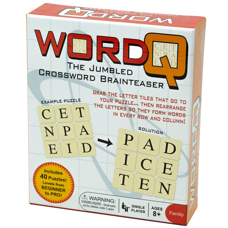 Word Q Puzzle Game (Pack of 3)