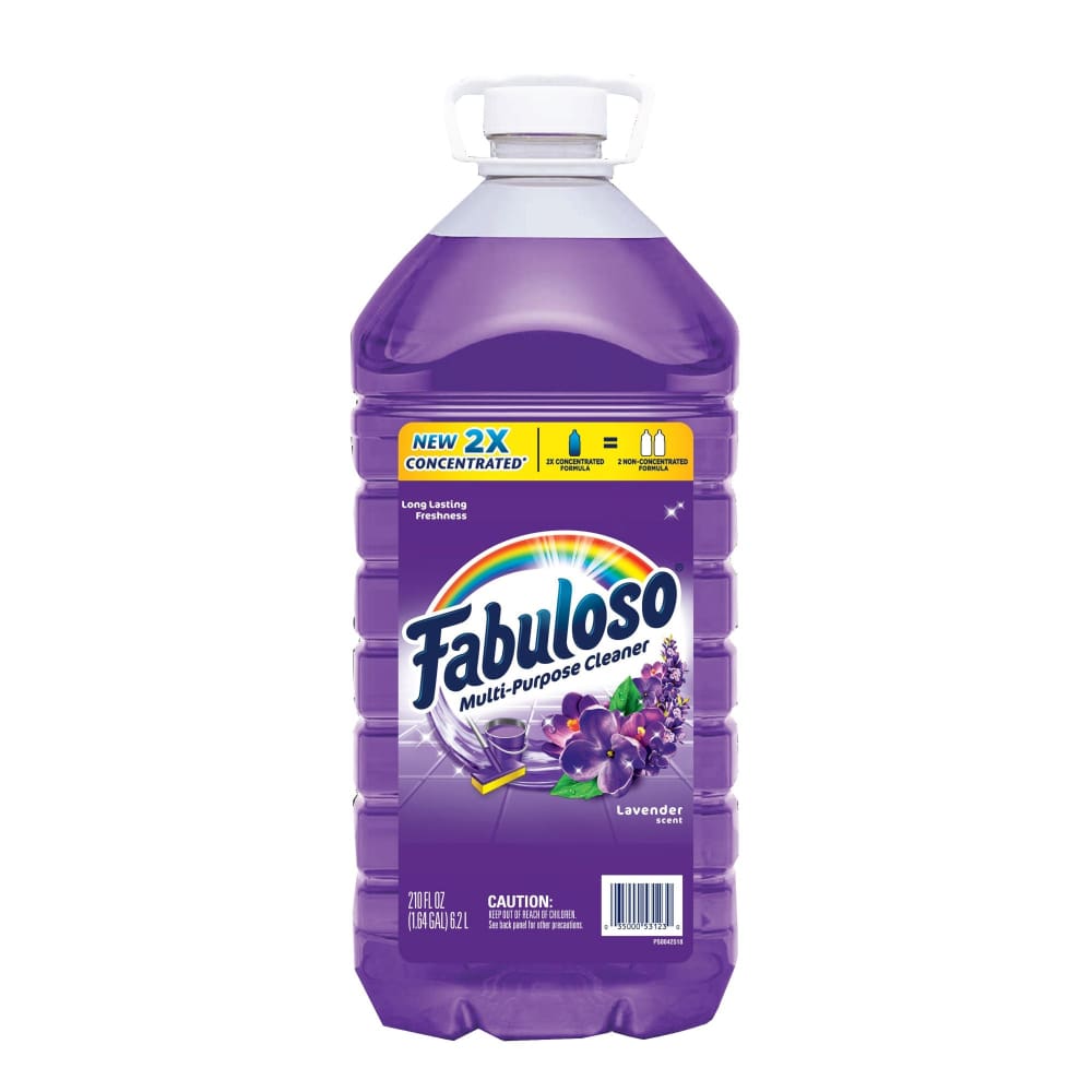 Fabuloso Fabuloso 2X Concentrated Multi-Purpose Cleaner 210 fl. oz. - Lavender - Home/Grocery Household & Pet/Cleaning & Household