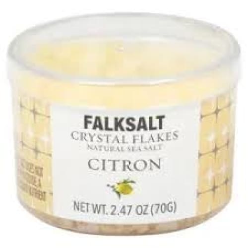 FALKSALT: Salt Sea Citron Flakes 2.47 oz (Pack of 4) - FALKSALT