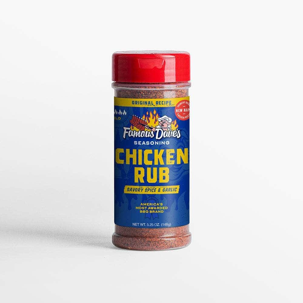 FAMOUS DAVES Grocery > Cooking & Baking > Seasonings FAMOUS DAVES: Ssnng Roast Chckn, 5.25 oz