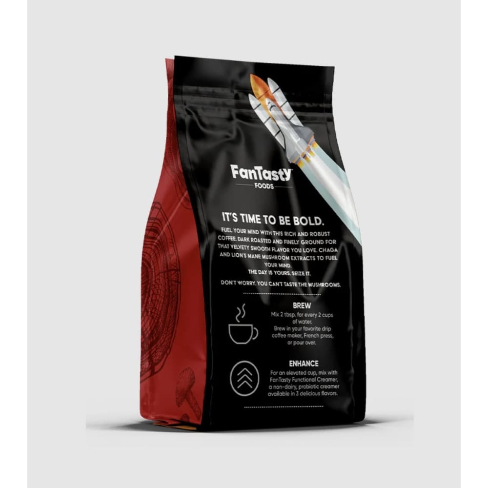 FAN TASTY FOODS: Coffee Dark Roast Functional Focus 12 oz - Grocery > Beverages > Coffee Tea & Hot Cocoa - FAN TASTY FOODS