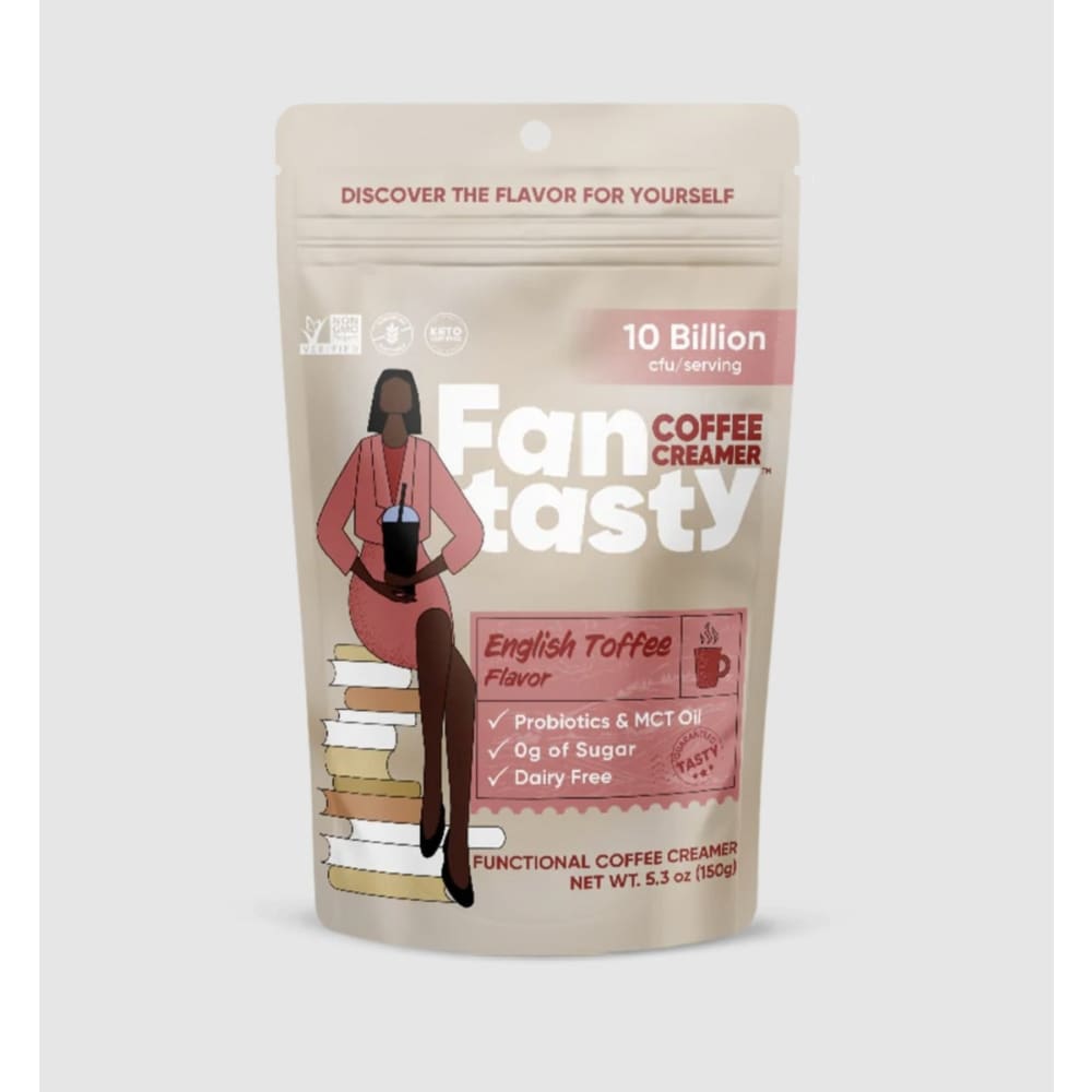 FAN TASTY FOODS: Creamer English Toffee Probiotic 5.29 oz - Grocery > Dairy Dairy Substitutes and Eggs > Milk & Milk Substitutes - FAN TASTY