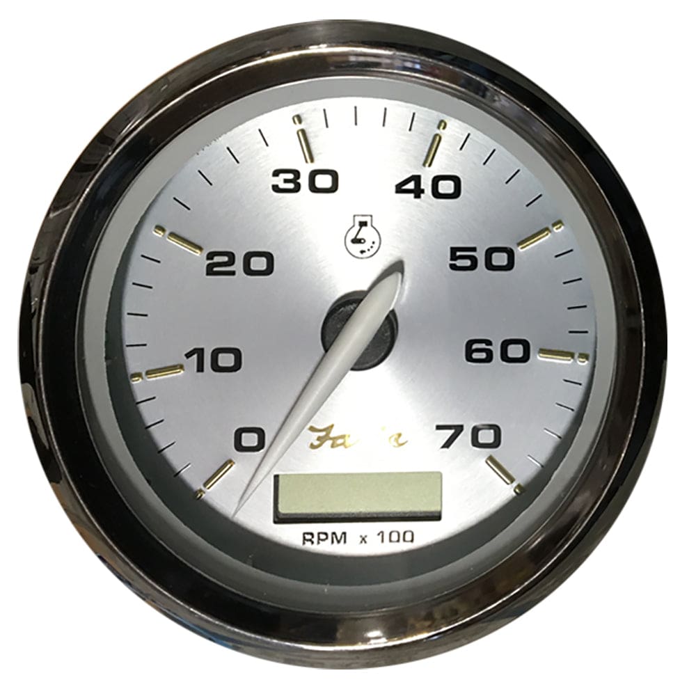 Faria Kronos 4 Tachometer w/ Hourmeter - 7,000 RPM (Gas - Outboard) - Marine Navigation & Instruments | Gauges,Boat Outfitting | Gauges -