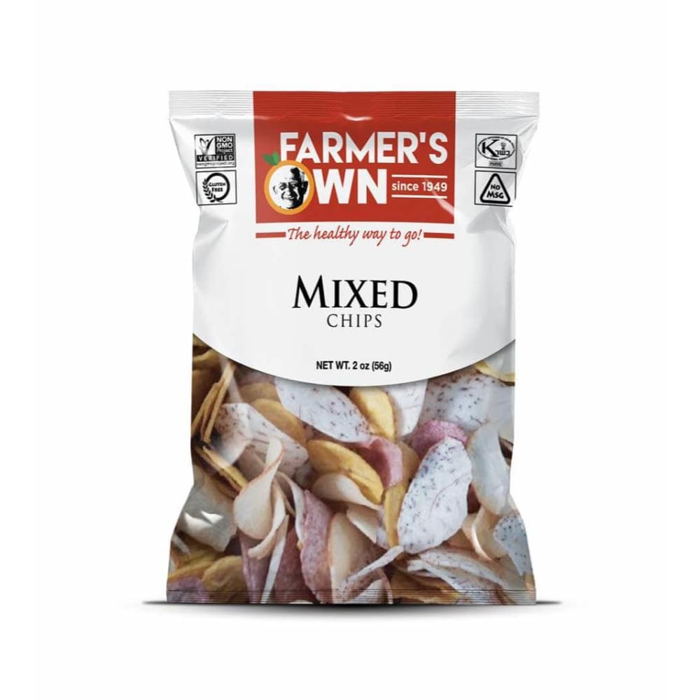 FARMERS OWN Grocery > Snacks > Chips > Snacks Other FARMERS OWN: Chip Mixed, 2 oz