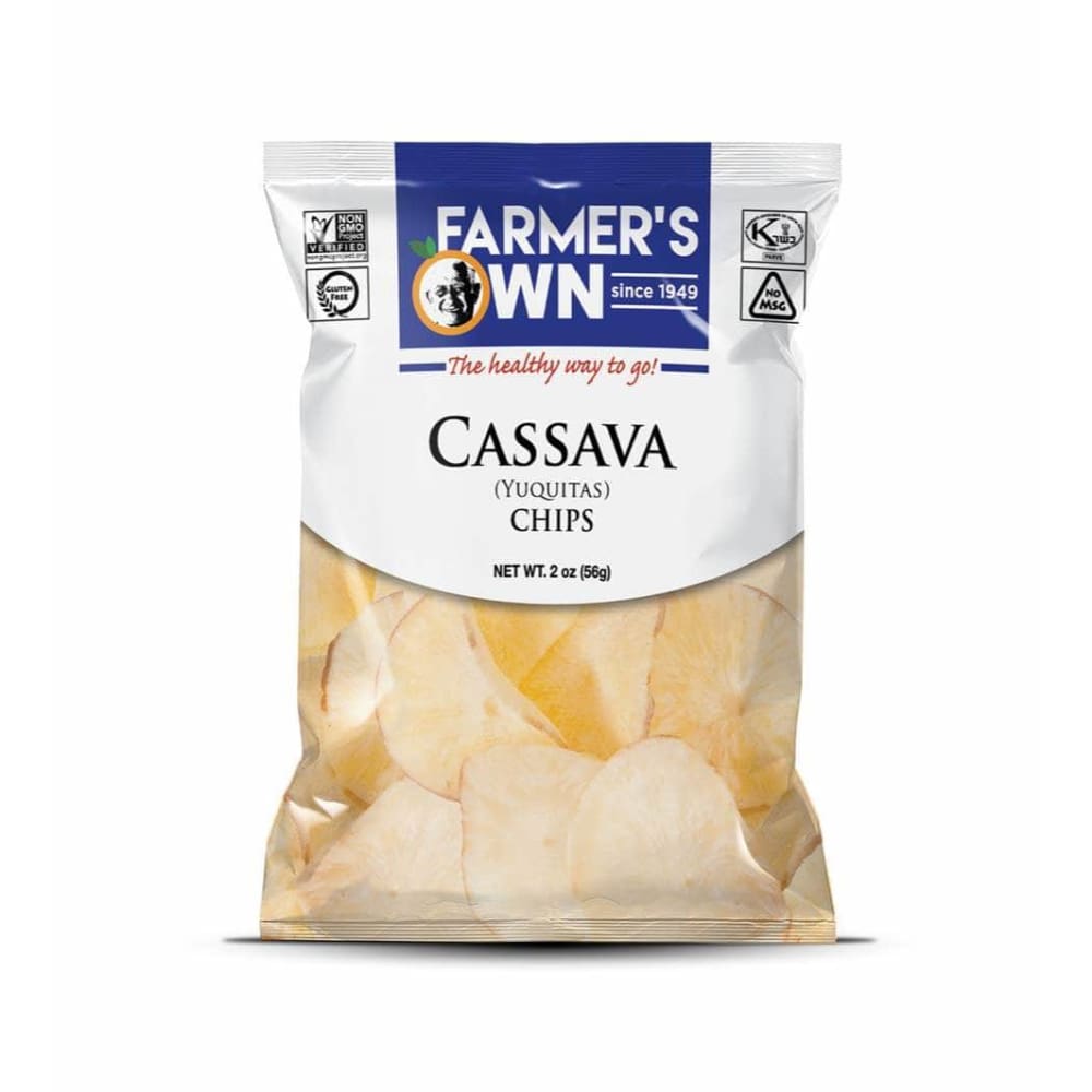 FARMERS OWN Grocery > Snacks > Chips > Snacks Other FARMERS OWN: Chip Yuca, 2 oz