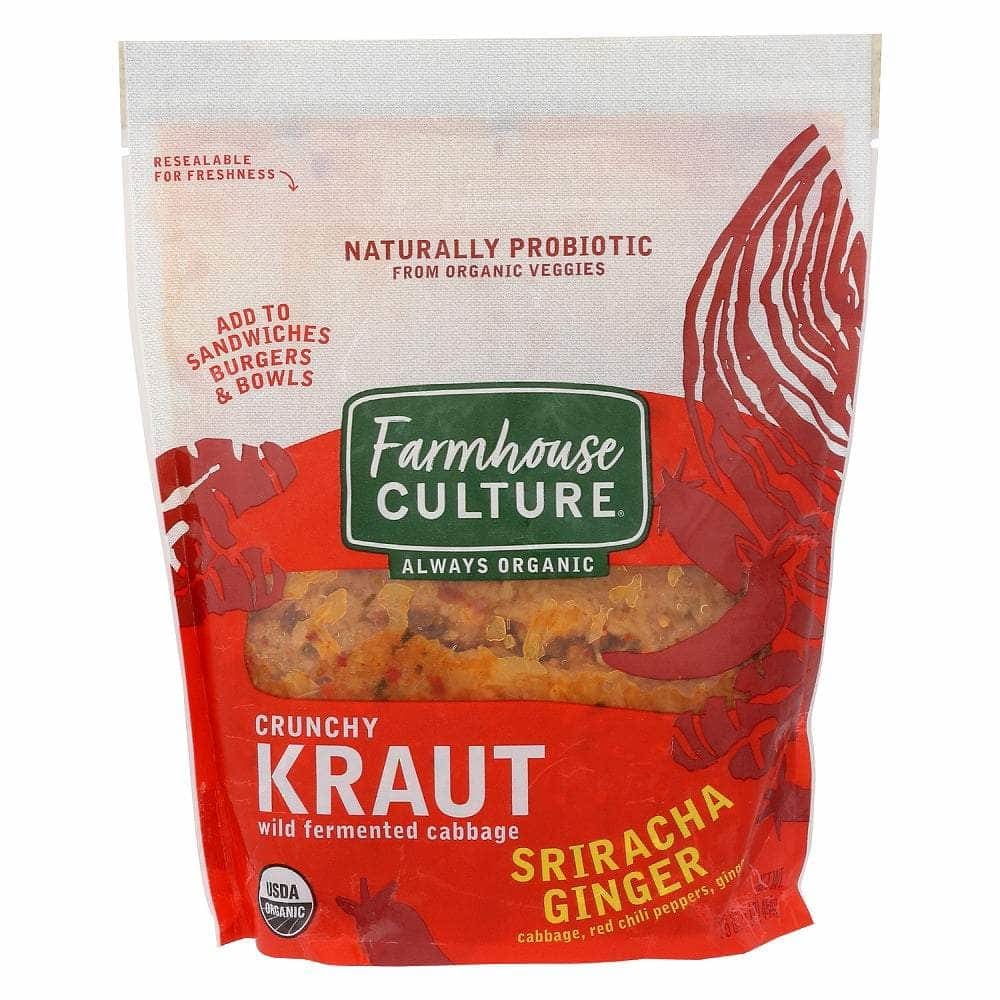Farmhouse Culture Farmhouse Culture Crunchy Kraut Sriracha Ginger Kimchi, 16 oz