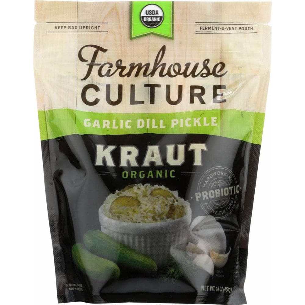 Farmhouse Culture Farmhouse Culture Organic Garlic Dill Pickle Kraut, 16 oz