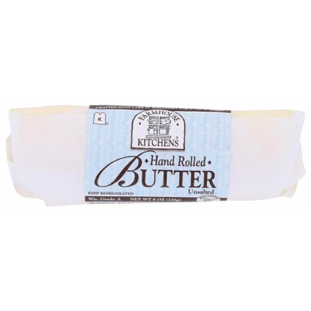 Farmhouse Kitchens Farmhouse Kitchens Hand Rolled Unsalted Butter, 8 oz
