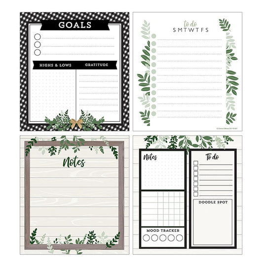 Farmhouse Notepad Set (Pack of 3) - Note Pads - Carson Dellosa Education