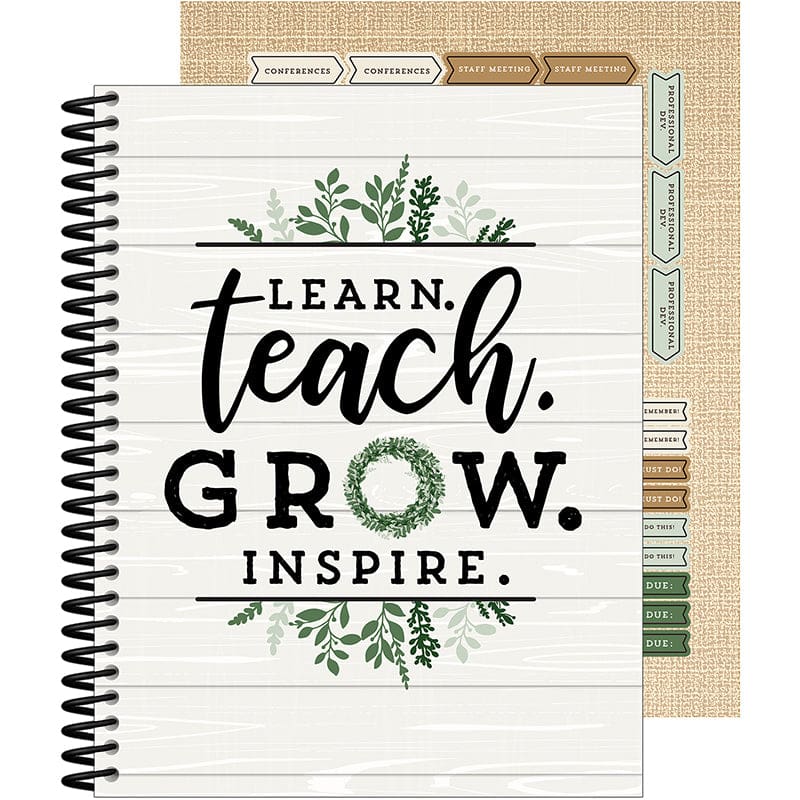 Farmhouse Teacher Planner (Pack of 2) - Plan & Record Books - Carson Dellosa Education