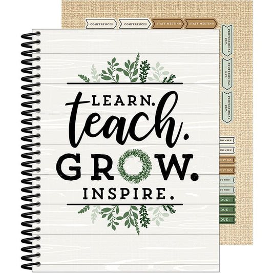 Farmhouse Teacher Planner (Pack of 2) - Plan & Record Books - Carson Dellosa Education
