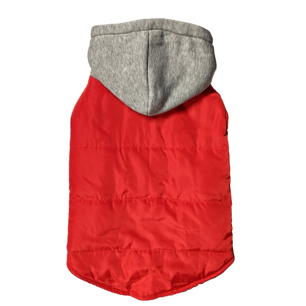 Fashion Pet Cosmo Vest w/Hood Red Extra Small - Pet Supplies - Fashion Pet