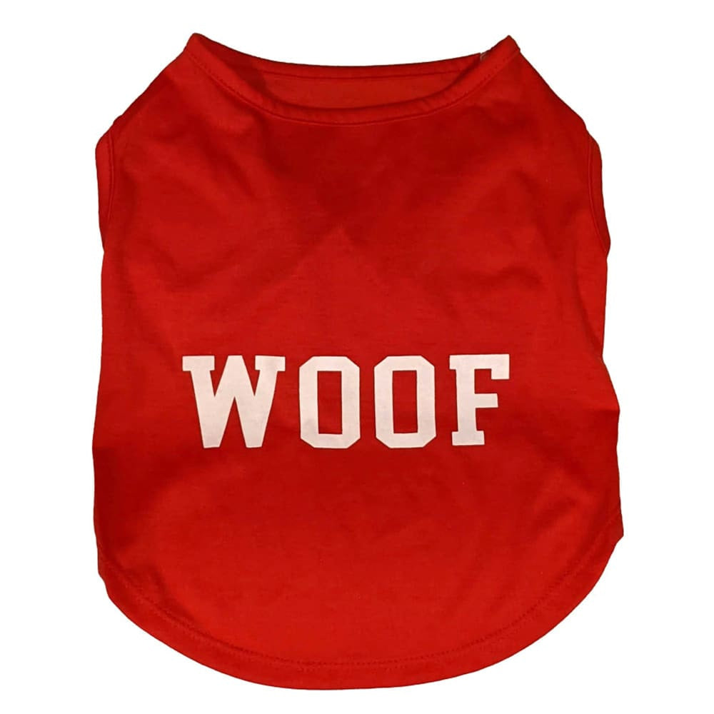 Fashion Pet Cosmo Woof Tee Red Large - Pet Supplies - Fashion Pet