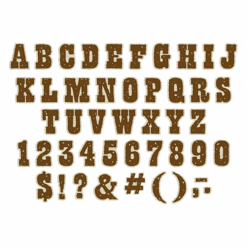Wild Wild Classroom Deco Letters (Pack of 6)