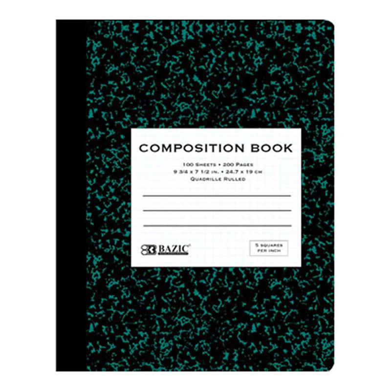 Quad-Ruled Composition Book (Pack of 12)