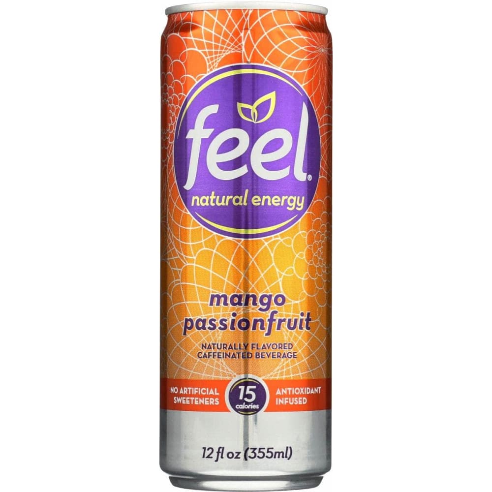FEEL NATURAL ENERGY Grocery > Beverages > Energy Drinks FEEL NATURAL ENERGY: Mango Passionfruit Energy Drink, 12 oz