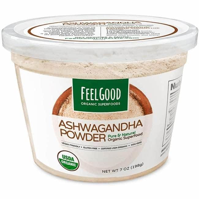 FEELGOOD ORGANIC SUPERFOODS Feelgood Organic Superfoods Ashwaganda Powder, 7 Oz