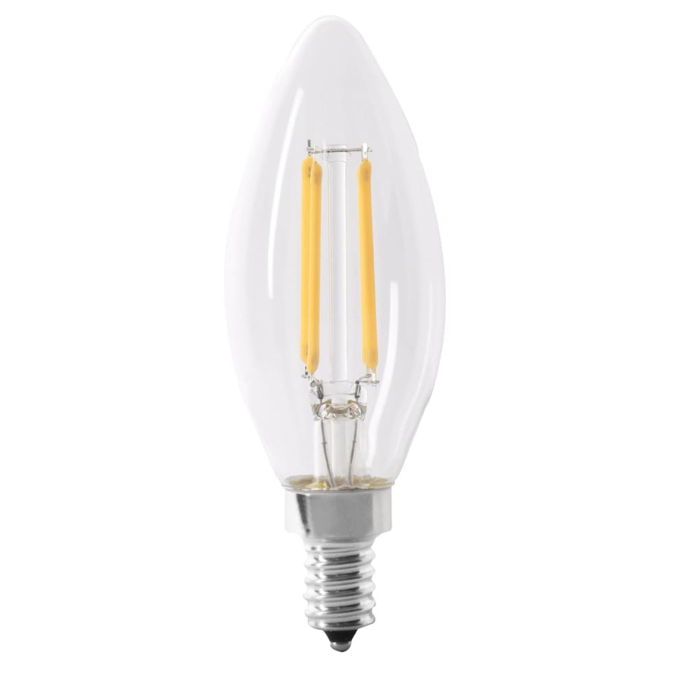 Feit Electric Decade 40W Equivalent LED Candelabra Light Bulb 4 pk. - Soft White - Feit Electric Co. Inc.