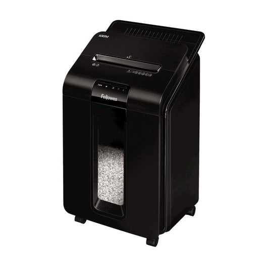 Fellowes AutoMax 100 Auto Feed Black Paper Shredder - Shredders - Fellowes
