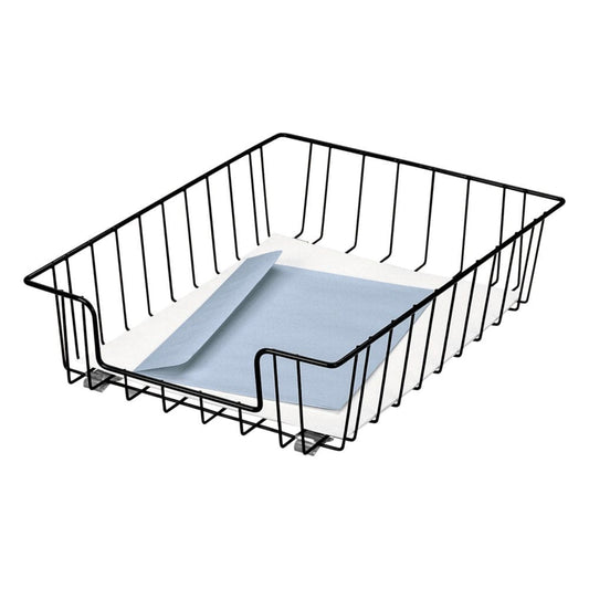 Fellowes - Wire Desk Tray Organizer Wire - Black (Pack of 2) - File Organizer Trays & Sorters - Fellowes