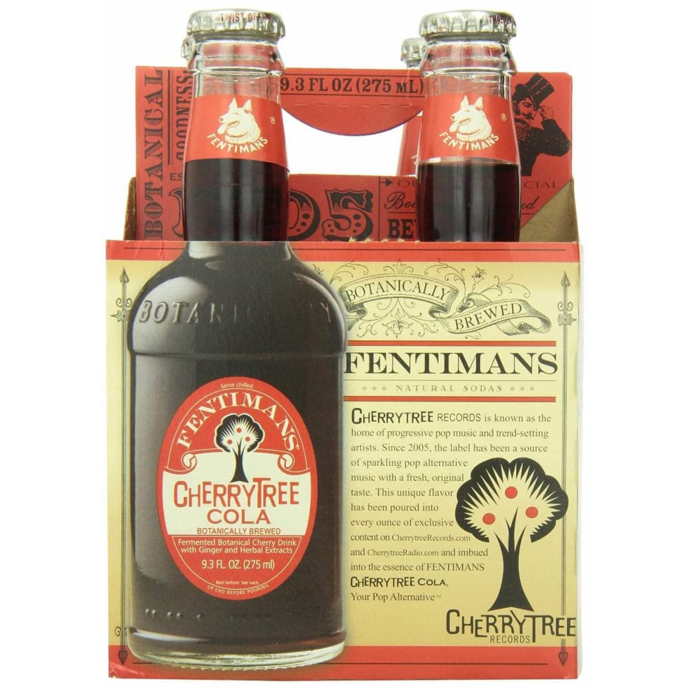 Fentimans Fentimans Cherrytree Cola 4 Count, 37.2 oz