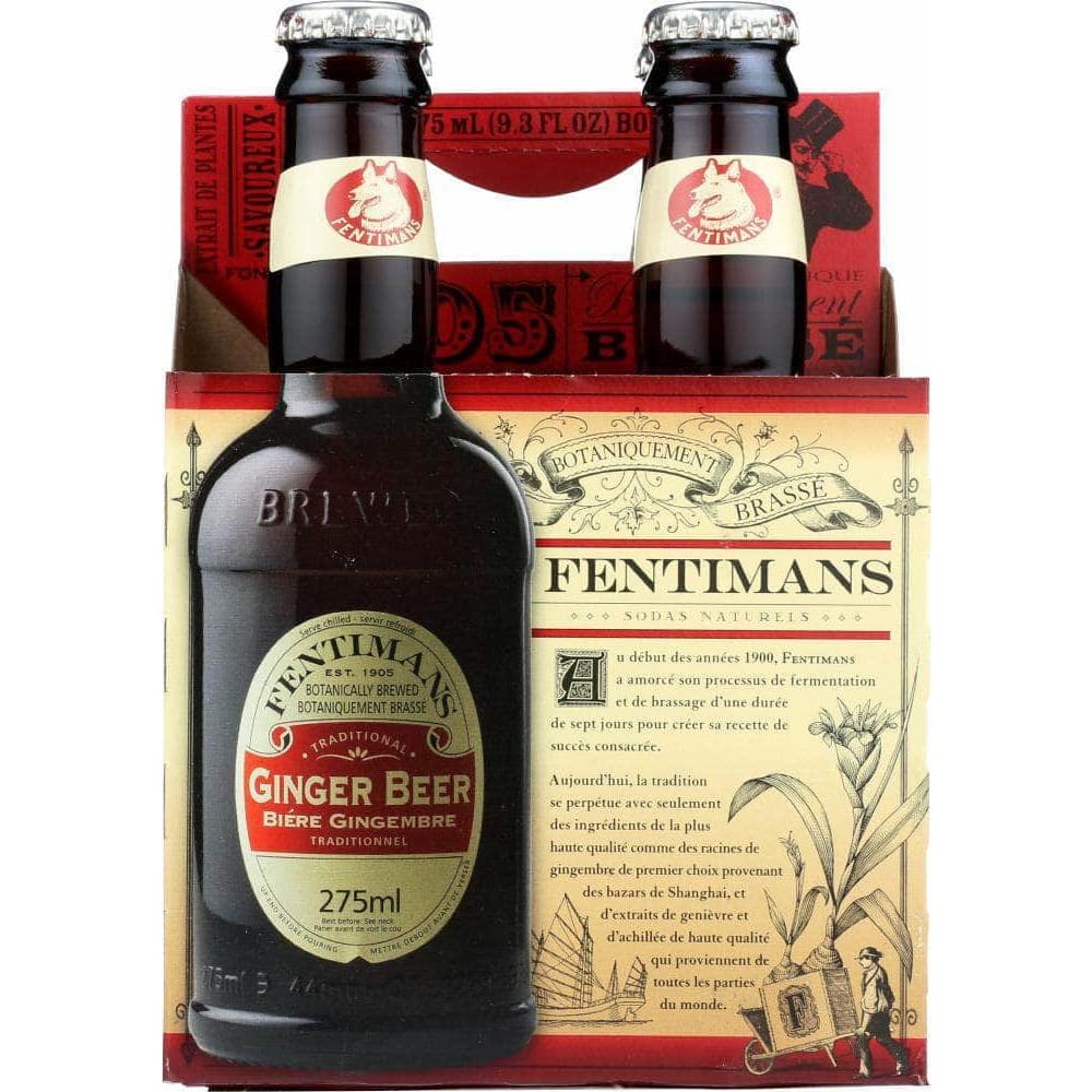Fentimans Fentimans Traditional Ginger Beer 4 Count, 37.2 oz