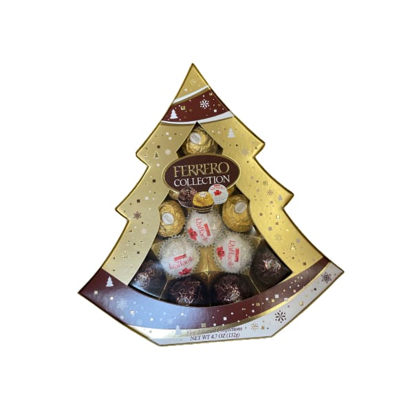 Ferrero Collection Christmas Tree Assorted Confections 4.7 Oz. - Ferrero
