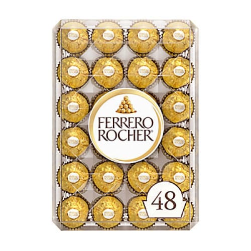 Ferrero Rocher Hazelnut Chocolates 48 ct. - Home/Parties & Occasions/Entertaining/Candy To Share/ - ShelHealth