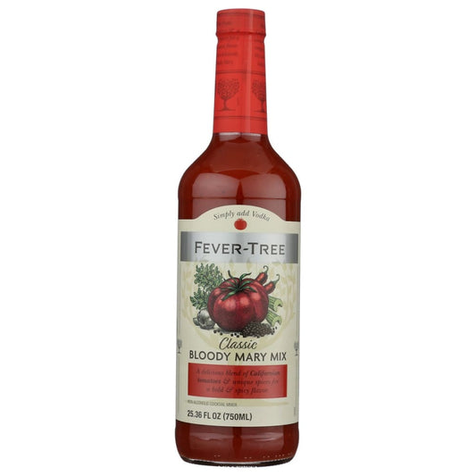 FEVER TREE: Classic Bloody Mary Mix 25.36 fo (Pack of 3) - Grocery > Beverages > Drink Mixes > All Natural & Organic Cocktail Mixers - FEVER
