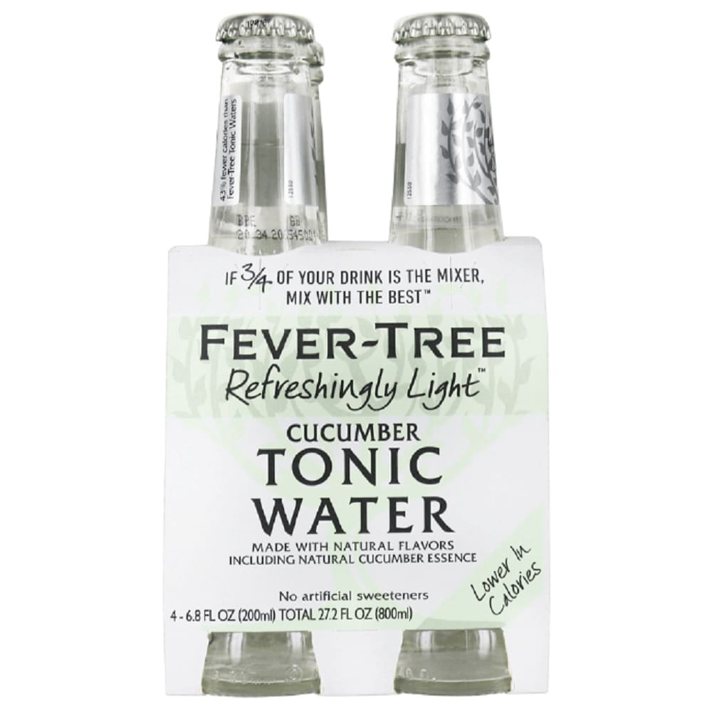 Fever Tree Fever Tree Refreshingly Light Cucumber Tonic Water 4 Pack, 27.20 fl. oz.