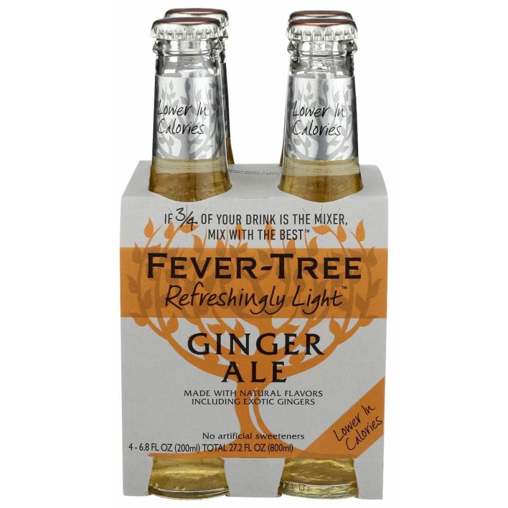 FEVER TREE Fever Tree Refreshingly Light Ginger Ale, 27.2 Fo