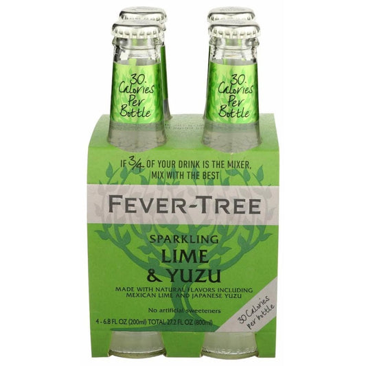 FEVER TREE FEVER TREE Sparkling Lime and Yuzu, 27.2 fo
