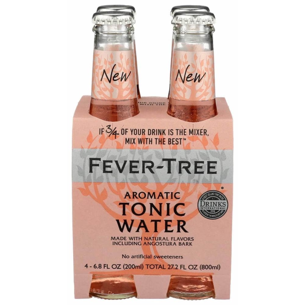 FEVER TREE FEVER TREE Water Tonic Aromatic 4Pk, 27.2 fo