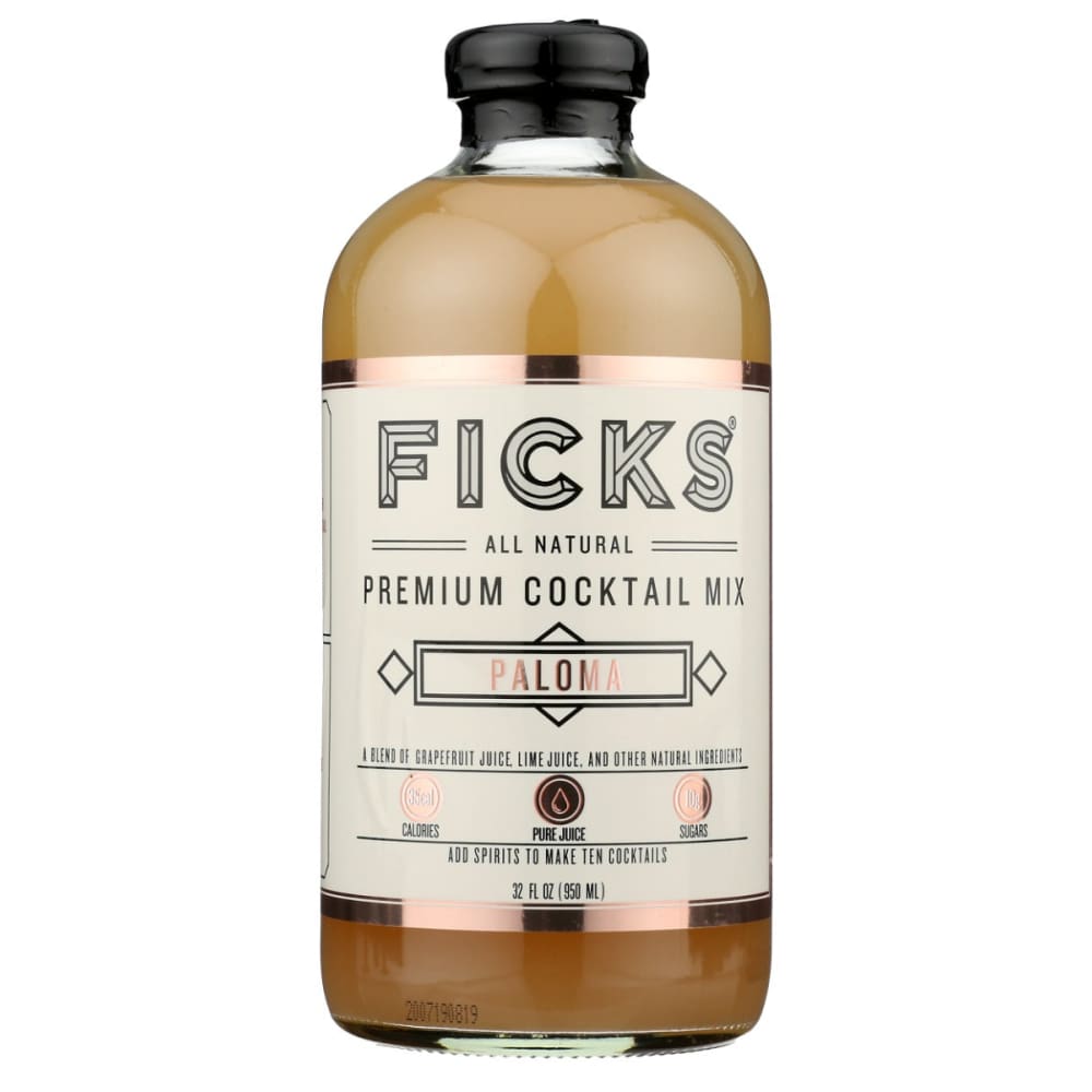 FICKS: Premium Paloma Cocktail Mix 32 fo (Pack of 2) - Grocery > Beverages > Drink Mixes > Alcoholic Beverages - FICKS
