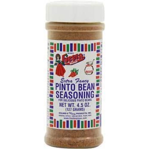 FIESTA Grocery > Cooking & Baking > Seasonings FIESTA: Ssnng Pinto Bean, 4.5 oz