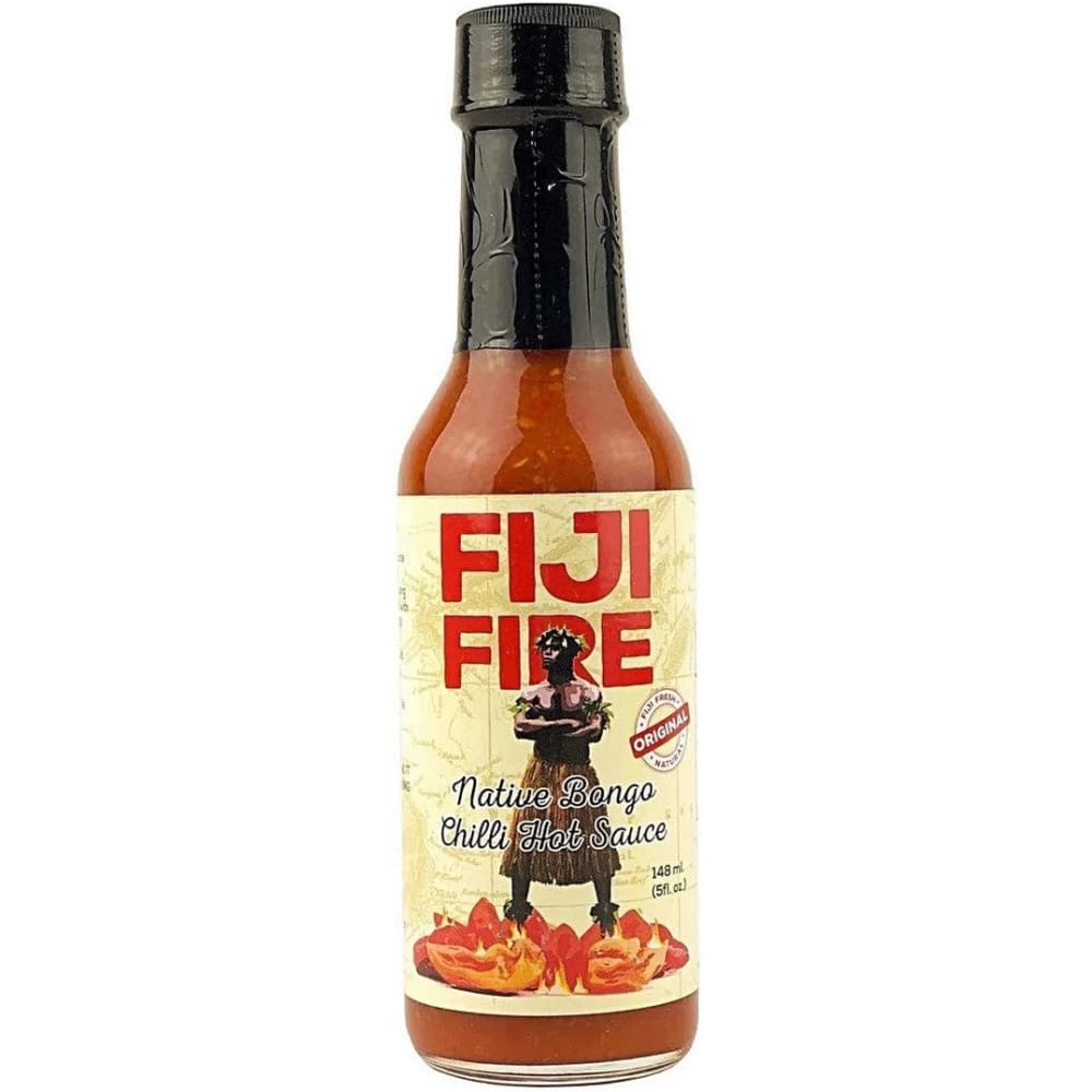 FIJI FIRE: Native Bongo Chilli Hot Sauce 5 FO (Pack of 3) - FIJI FIRE