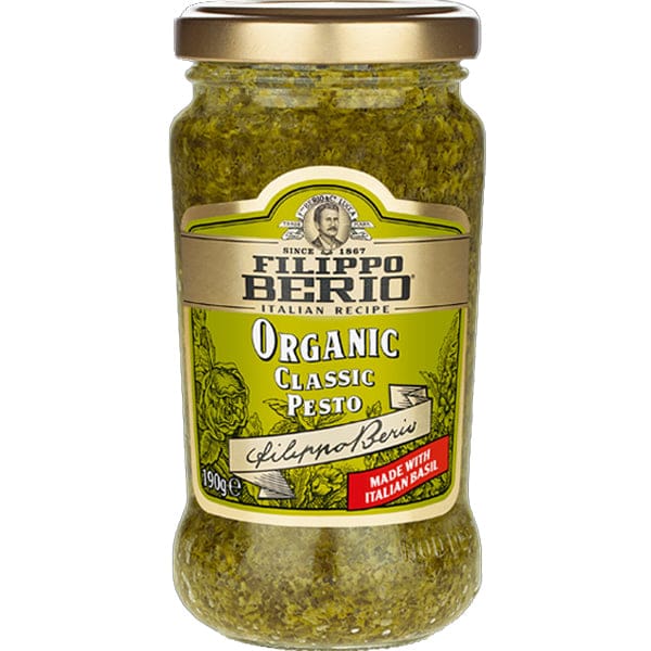 FILIPPO BERIO: Organic Classic Pesto 6.7 oz - Grocery > Pantry > Pasta and Sauces - FILIPPO BERIO