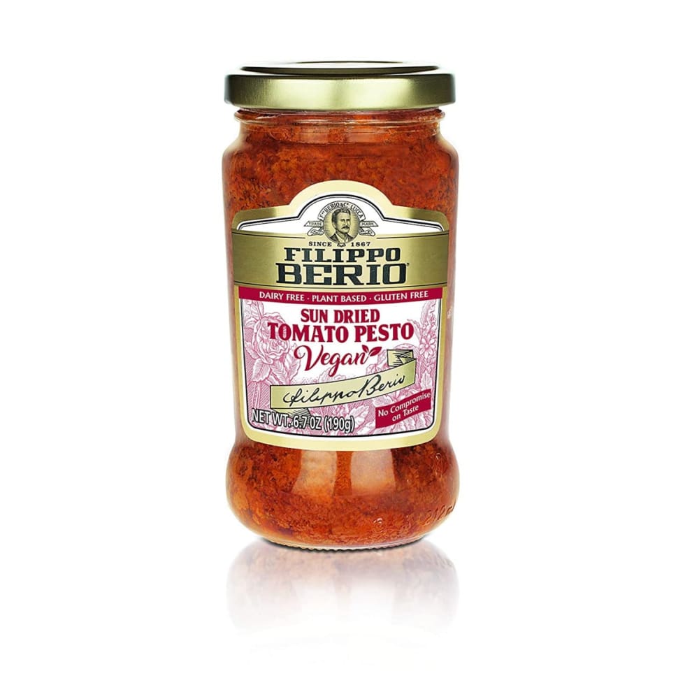 FILIPPO BERIO: Vegan Sundried Tomato 6.7 oz - Grocery > Pantry > Pasta and Sauces - FILIPPO BERIO