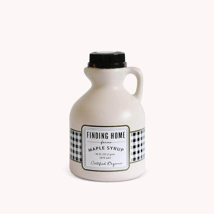 FINDING HOME FARMS Grocery > Breakfast > Breakfast Syrups FINDING HOME FARMS 100 Percent Pure Organic Maple Syrup Decorative Plastic Jug, 16 fo