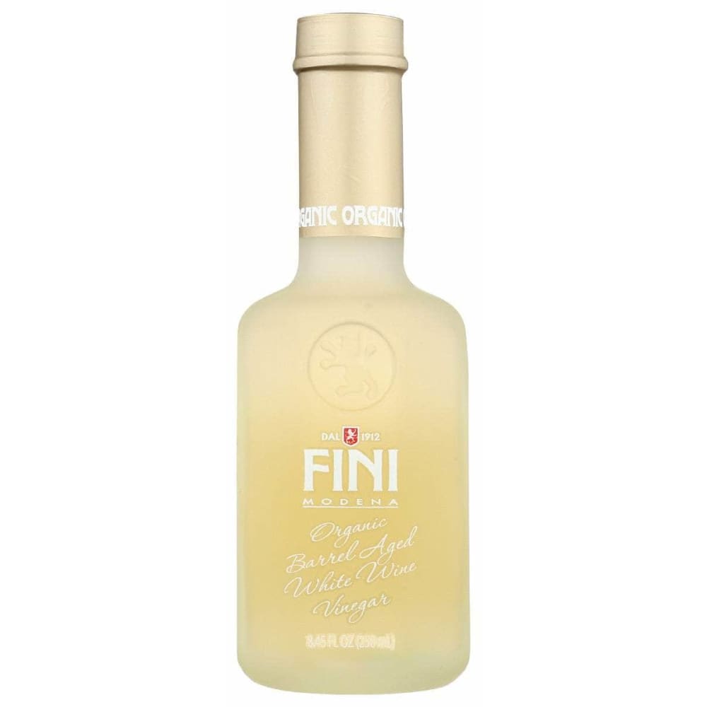 FINI Grocery > Cooking & Baking > Vinegars FINI: Organic Barrel Aged White Wine Vinegar, 8.45 oz