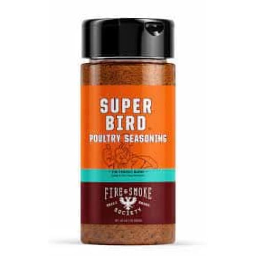 FIRE AND SMOKE Grocery > Cooking & Baking > Seasonings FIRE AND SMOKE: Rub Spice Super Bird, 10 oz