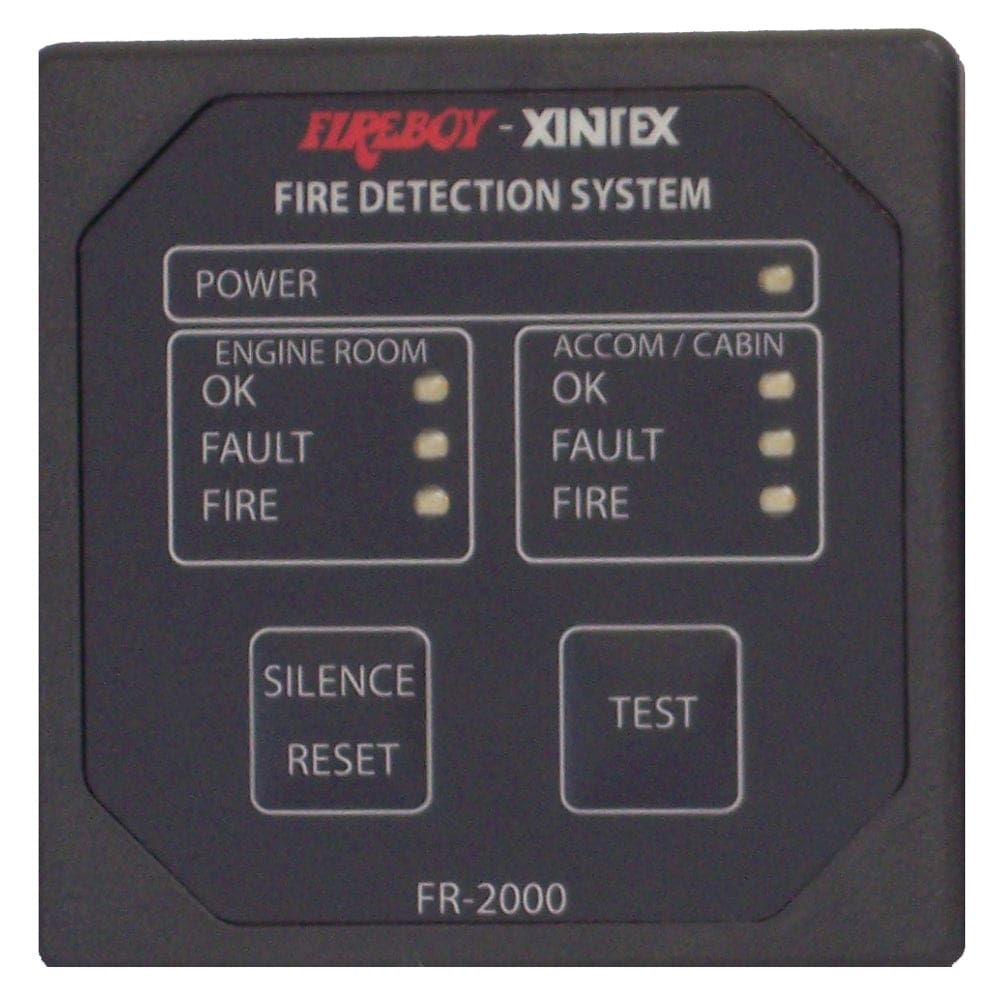 Fireboy-Xintex FR-2000 Fire Detection & Alarm Panel - Marine Safety | Fume Detectors - Fireboy-Xintex