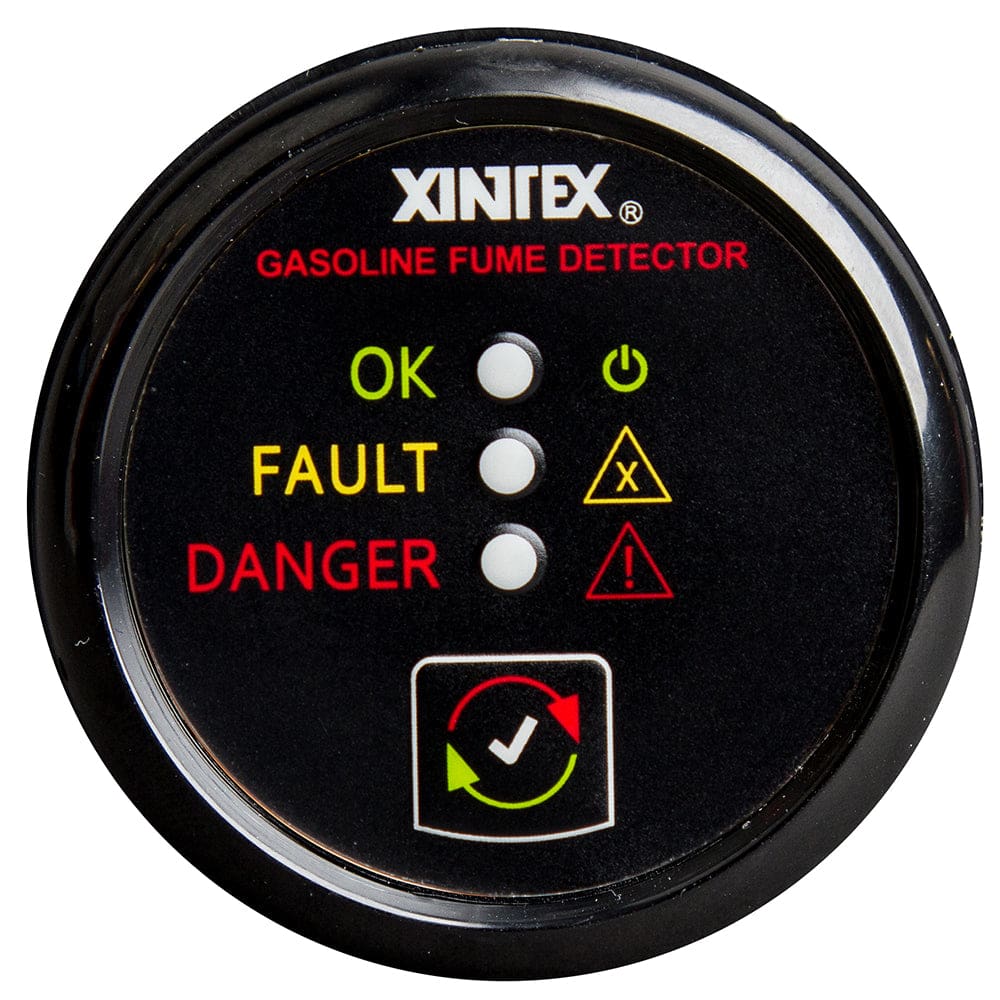 Fireboy-Xintex Gasoline Fume Detector - Black Bezel - 12/ 24V - Automotive/RV | Fume Detectors,Marine Safety | Fume Detectors -